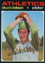 1971 Topps Baseball Cards      238     Chuck Dobson